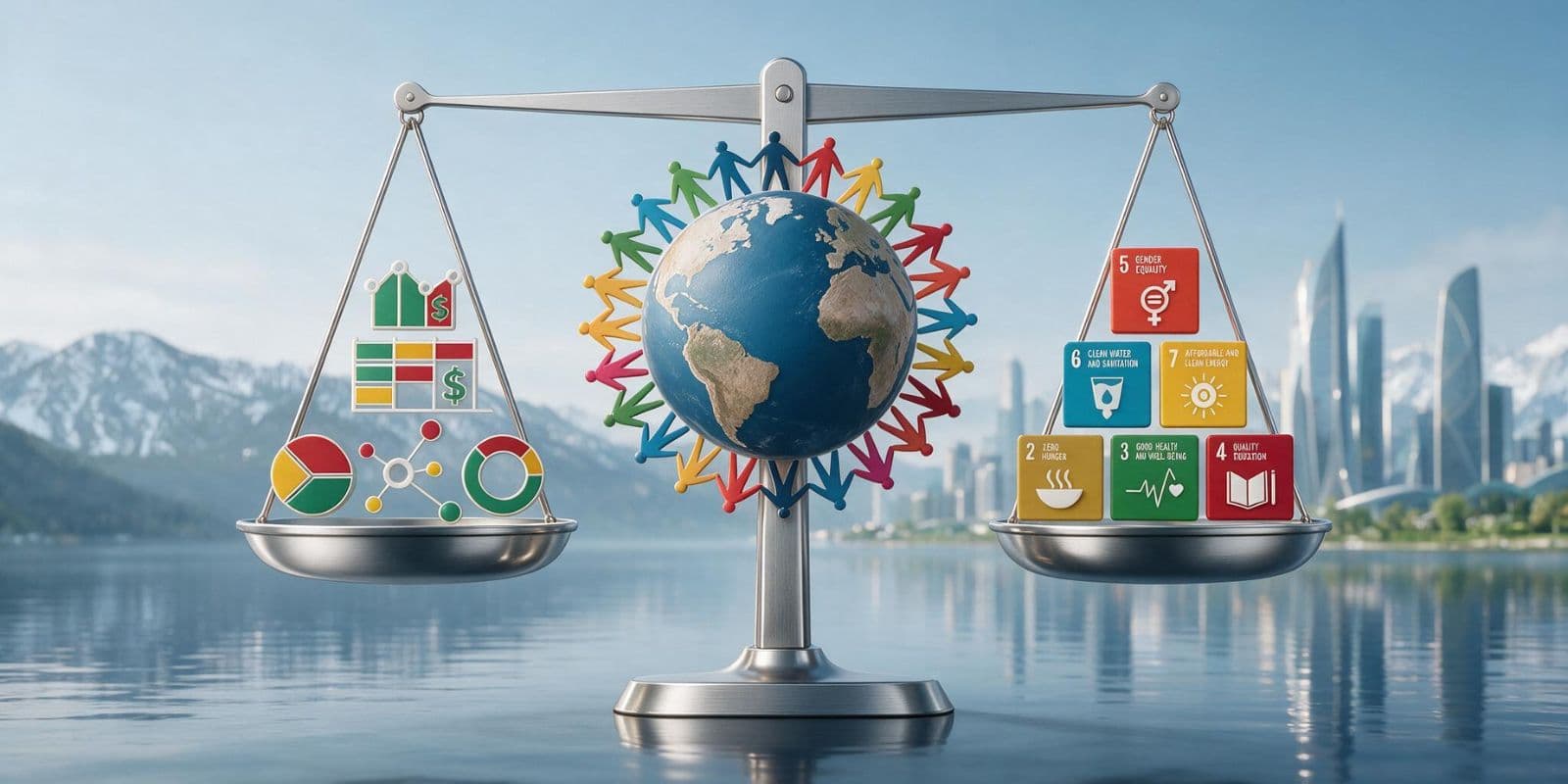 Balancing GDP and SDG